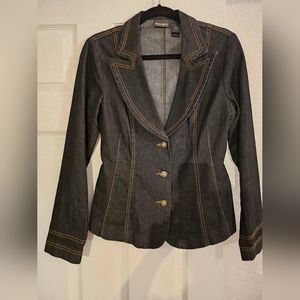 BISOU BISOU MICHELLE BOMBOT DENIM JACKET VERY GOOD CONDITION